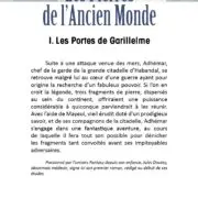 Les Pierres de l'Ancien Monde – Premier Tome : les Portes de Garillelme.